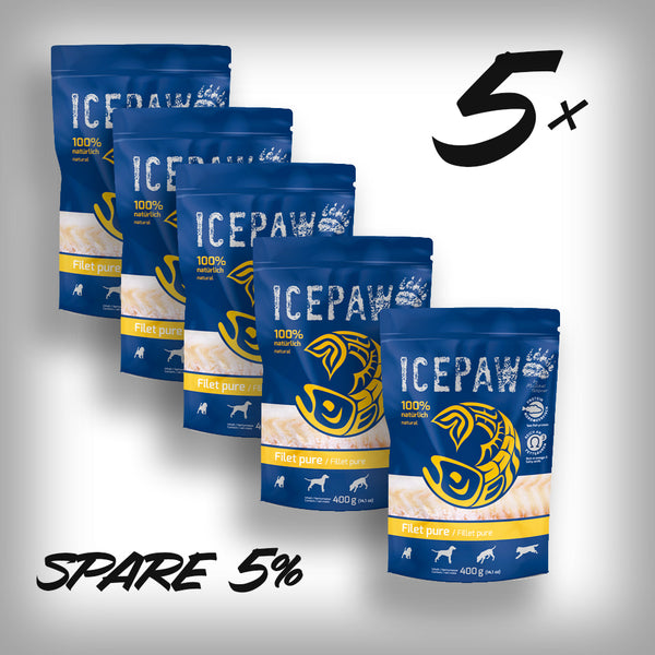 ICEPAW NASSFUTTER KABELJAU PURE