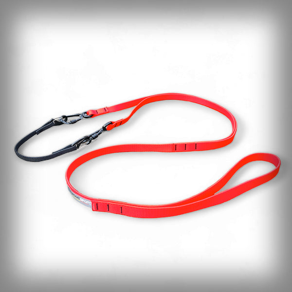 ZUGLEINE PRO+D V2 BIKEJÖRING/2 HUNDE