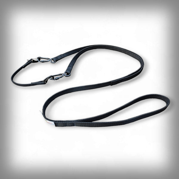 ZUGLEINE PRO+D V2 BIKEJÖRING/2 HUNDE