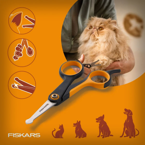 FISKARS SCHERE ABGERUNDETE SPITZE