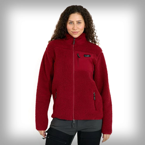 SHERPA FLEECE JACKE DAMEN