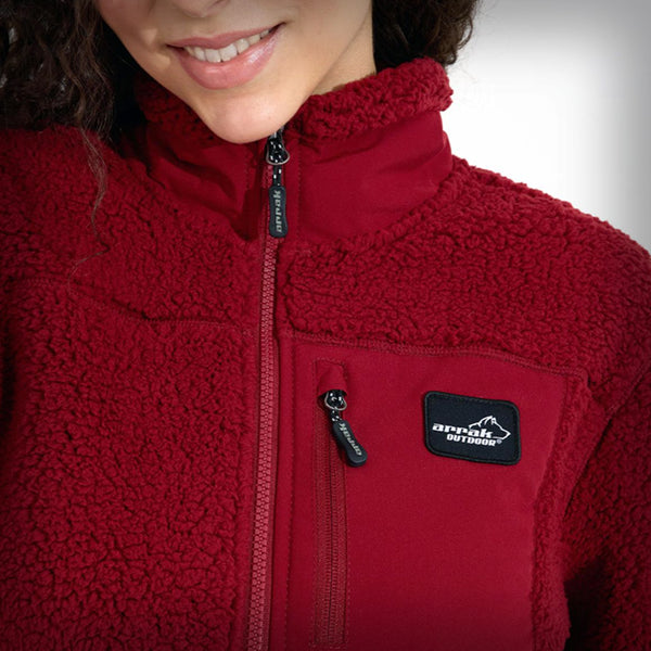 SHERPA FLEECE JACKE DAMEN