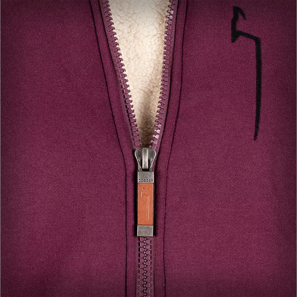 WINTER-HOODIE GRANAT DAMEN