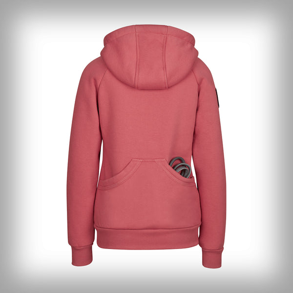 WINTER-HOODIE TERRACOTTA WOMEN