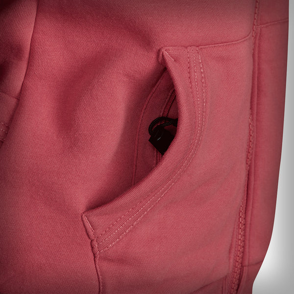 WINTER-HOODIE TERRACOTTA WOMEN