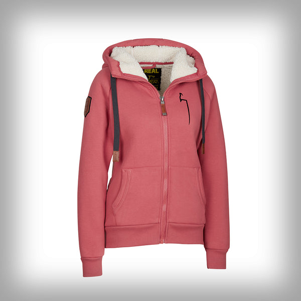 WINTER-HOODIE TERRACOTTA WOMEN