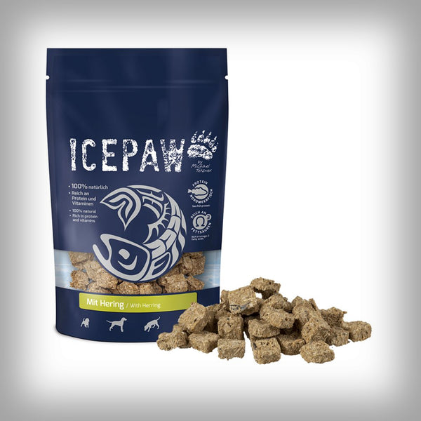 ICEPAW SNACK MIT HERING