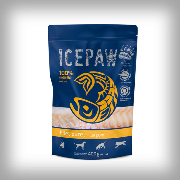 ICEPAW NASSFUTTER KABELJAU PURE