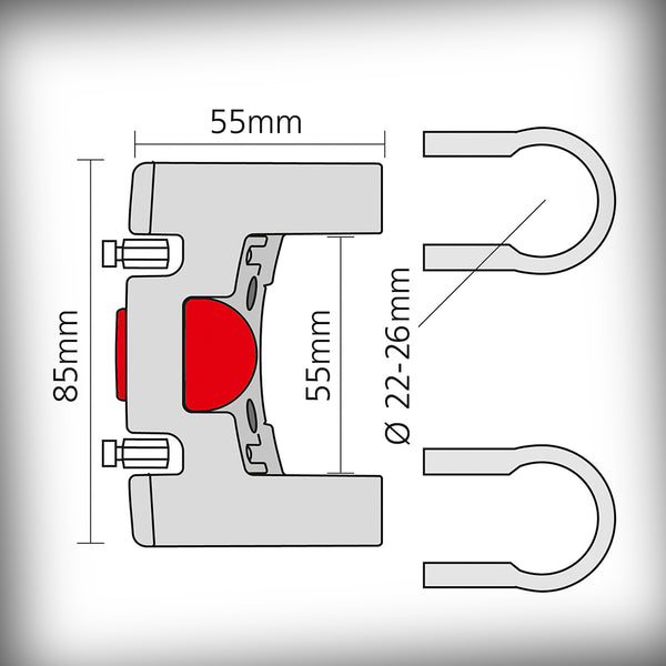ANTENNE MIT KLICKFIX ADAPTER