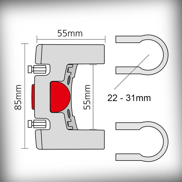 KLICKFIX LENKER-HALTERUNG