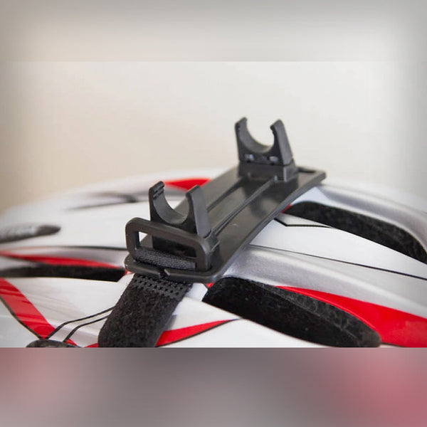 HELMHALTERUNG MIT KLETTBAND