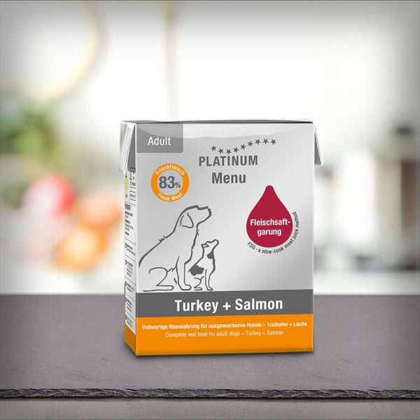 MENU TURKEY & SALMON