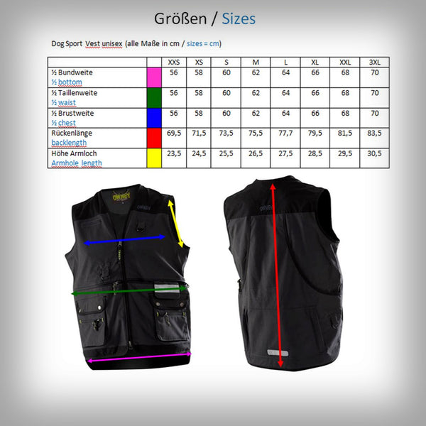 TRAININGSWESTE DOG SPORT HERREN