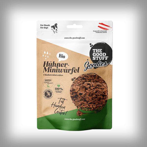BIO HÜHNER MINIWÜRFEL 150GR