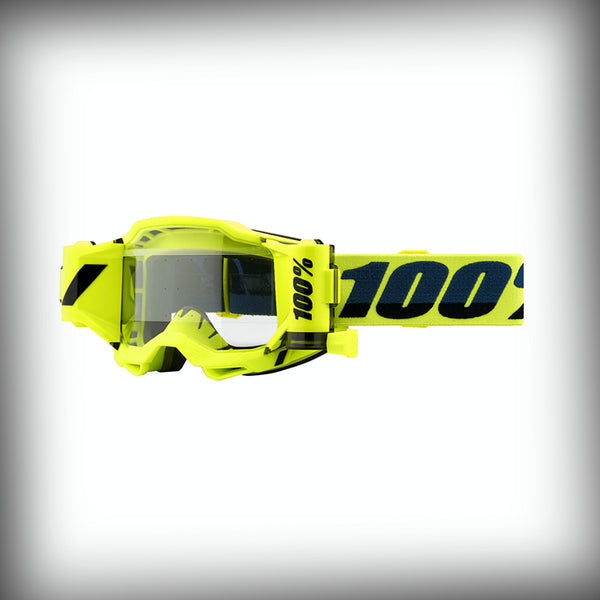 100% ACCURI 2 GOGGLE FORECAST YELLOW