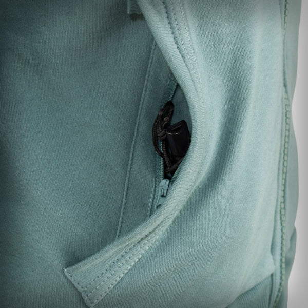 WINTER-HOODIE AQUAGREEN WOMEN