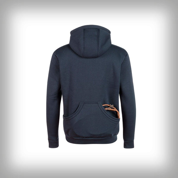 WINTER-HOODIE NIGHT BLUE MEN