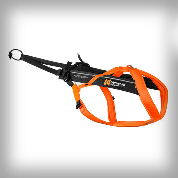 NON-STOP ZUGGESCHIRR FREEMOTION 5.0 ORANGE - die Variante 5.0 unterscheidet sich zum klassischen Freemotion in der Farbkombination. Das Freemotion war bisher nur in schwarz lieferbar. Dies ändert sich nun.
