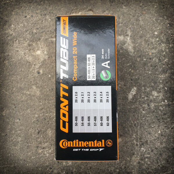 SCOOTER GUMMISCHLAUCH 20x1.9-2.5" CONTINENTAL