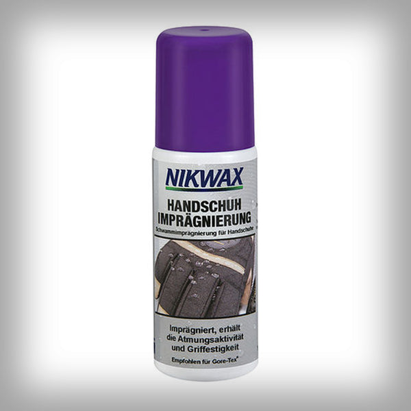 NIKWAX HANDSCHUH IMPRÄGNIERUNG- Imprägnierung für Leder, Stoff, Kombination oder gefütterte Handschuhe. Dieses Produkte ist für neue und gebrauchte Handschuhe gedacht, damit diese ihre gute Kondition bewahren.