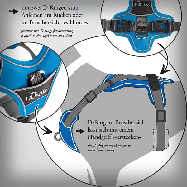 HUNTER BRUSTGESCHIRR DIVO