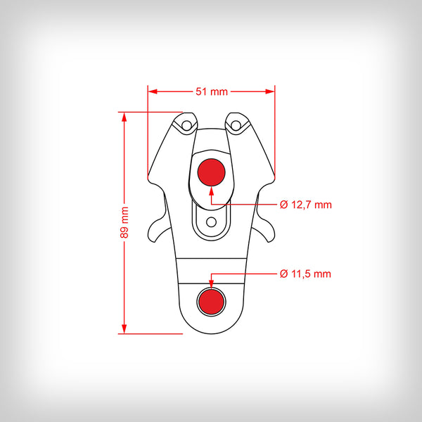KARABINER FROG CABLE