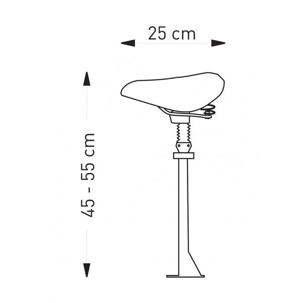 REHA-SATTEL (HÖHENVERSTELLBAR)