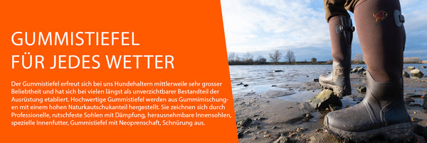 OUTDOOR GUMMISTIEFEL MIT PROFIL
