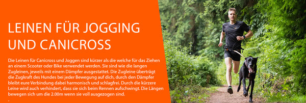 ZUGLEINEN JOGGING / CANICROSS