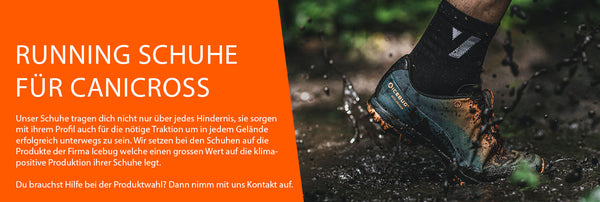 Unser Schuhe tragen dich nicht nur über jedes Hindernis, sie sorgen mit ihrem Profil auch für die nötige Traktion um in jedem Gelände erfolgreich unterwegs zu sein. Wir setzen bei den Schuhen auf die  Produkte der Firma Icebug welche einen grossen Wert...