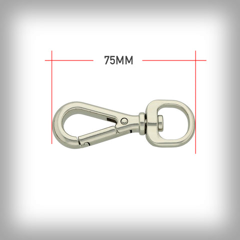 KARABINER FÜR LEINEN 75MM