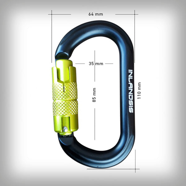 KARABINER TRACTION INLANDSIS